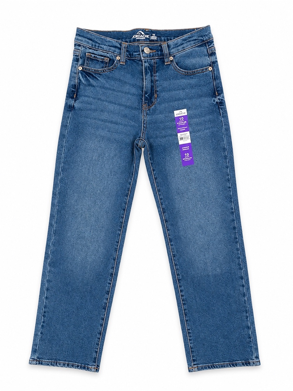 Jordache Classic Straight Midwash Blue Kids Jeans
